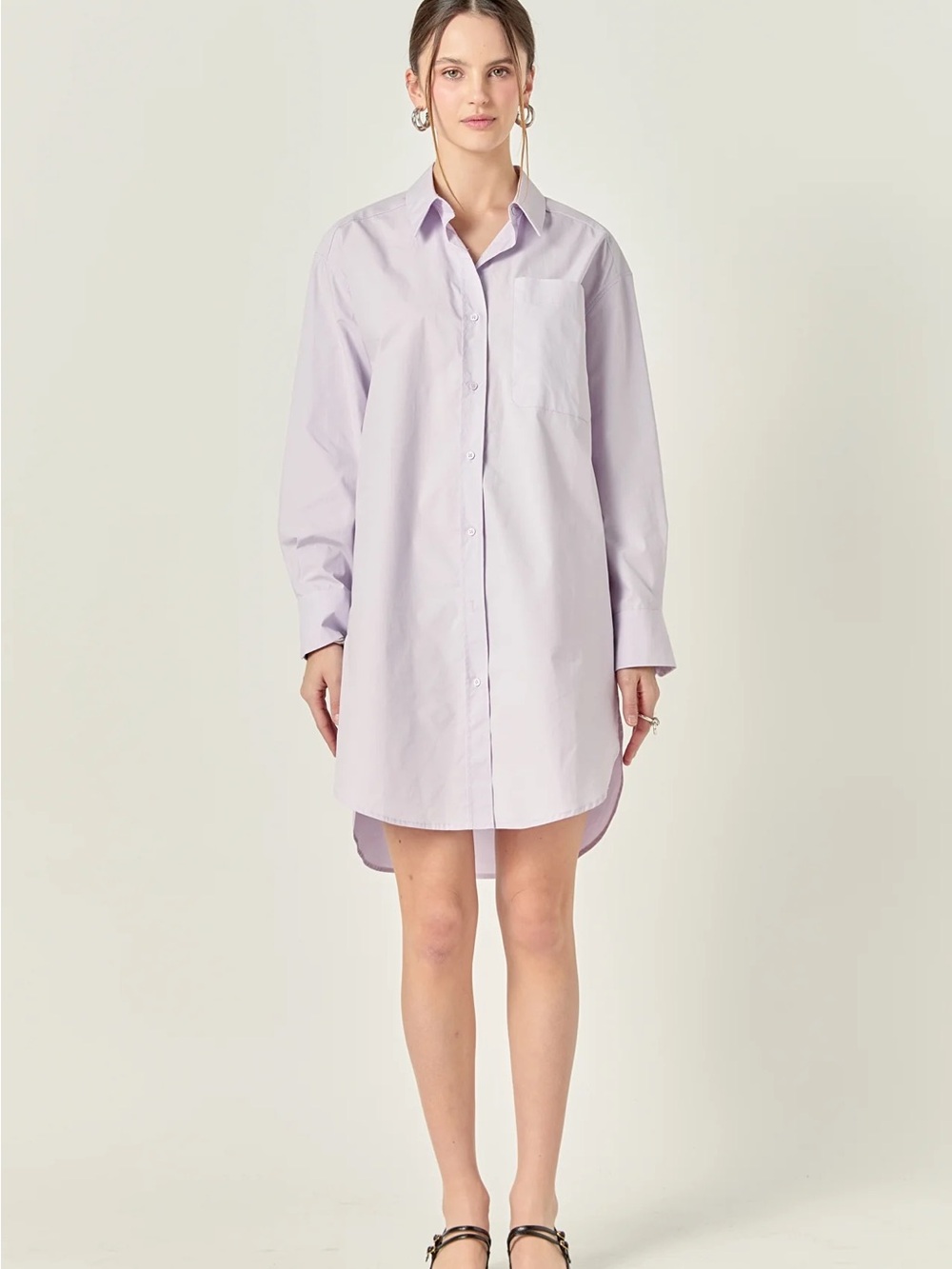 English Factory Button Down Dress